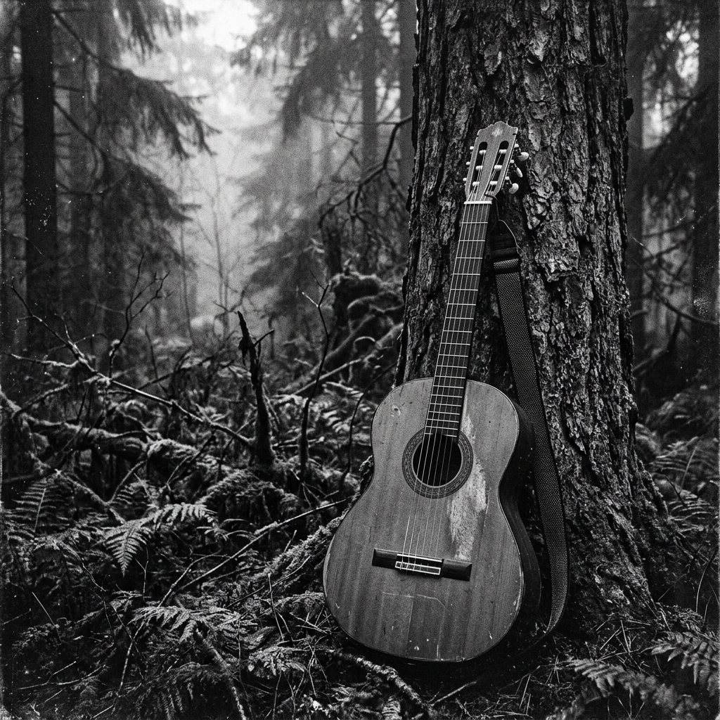 Acoustic Instrument by Ancient Tree